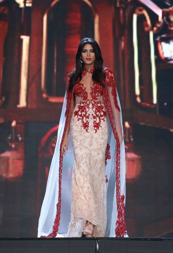 Huyền My ngậm ngùi dừng chân Top 10 Hoa hậu Hòa Bình - 5