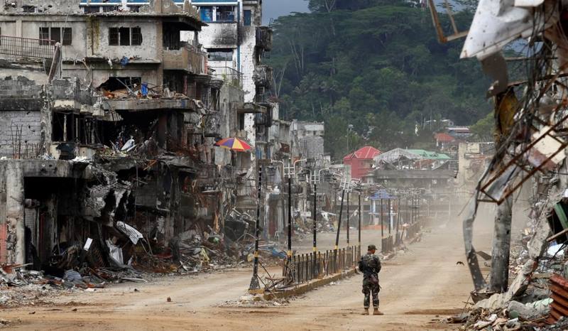 Ảnh: Đại nạn IS như sóng thần quét qua TP Philippines - 8