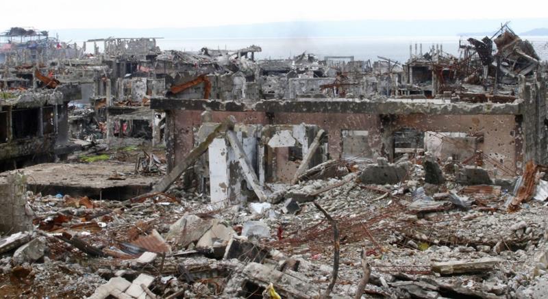 Ảnh: Đại nạn IS như sóng thần quét qua TP Philippines - 4