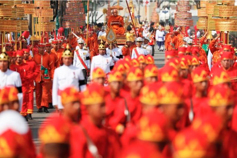 Chùm ảnh: Tang lễ lớn chưa từng thấy của Nhà vua Thái Lan - 10