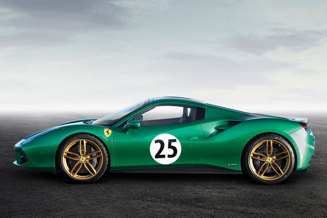 Ferrari 488 Spider &#34;Green Jewel&#34; giá gần 30 tỷ đồng - 4