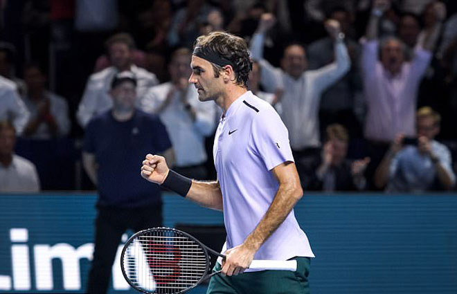 Federer - Goffin: Ra đòn giật gân (Bán kết Basel Open) - 1