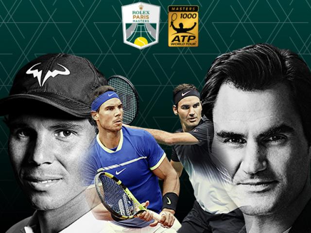 Bảng xếp hạng tennis 30/10: Federer bỏ Paris, ”đầu hàng” số 1 Nadal