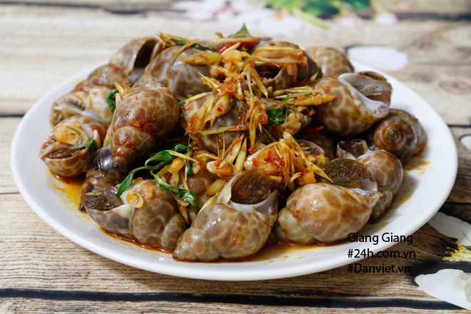 Ốc hương xào sả ớt ngon xuýt xoa ngày gió mùa - 8