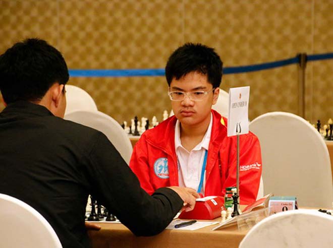 Nguyễn Anh Khôi giành &#34;cú đúp vàng&#34; cờ vua trẻ thế giới - 1