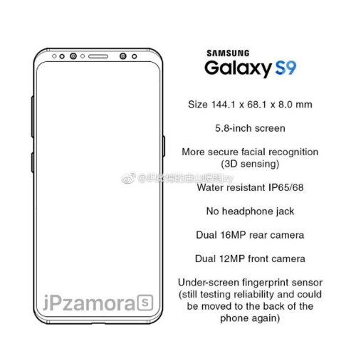 Samsung Galaxy S9 sẽ không còn giắc cắm tai nghe - 1