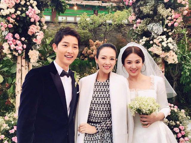 Chương Tử Di "cân" cả dàn khách mời dự đám cưới thế kỷ Song Hye Kyo - 4