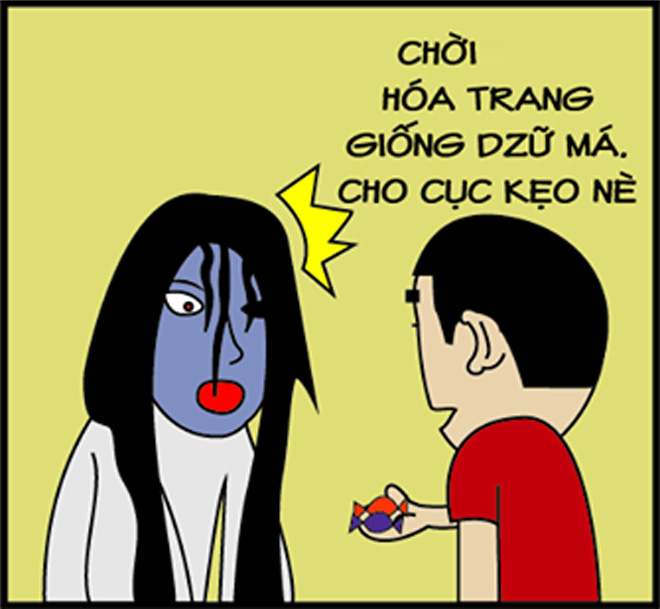 &#34;Hồn ma dưới giếng&#34; bị làm nhục trong đêm Halloween - 5