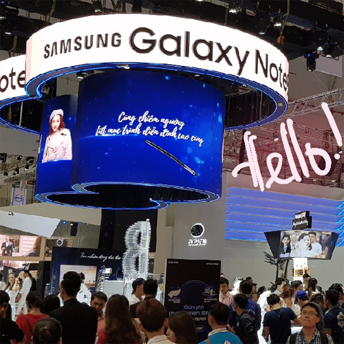 Dưới ống kính Note8, Motor show chưa bao giờ mới lạ đến thế - 2