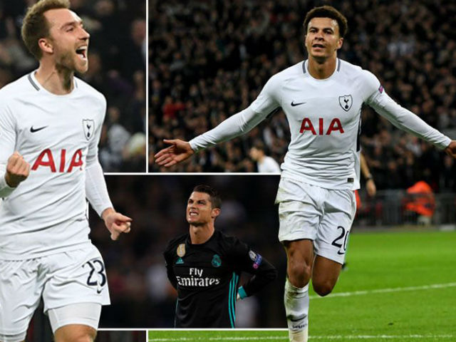 Real ”tan nát” trước Tottenham: Báo Anh ngây ngất, an ủi Ronaldo