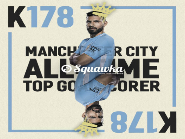 Man City giành vé knock-out trước MU: Aguero lập kỳ tích 178 bàn, đi vào lịch sử