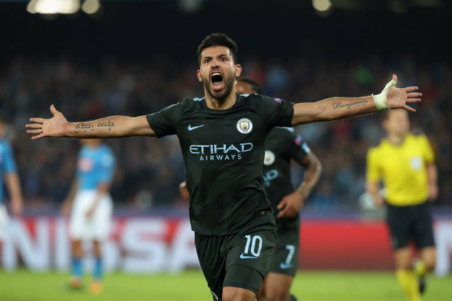 Man City giành vé knock-out trước MU: Aguero lập kỳ tích 178 bàn, đi vào lịch sử - 1