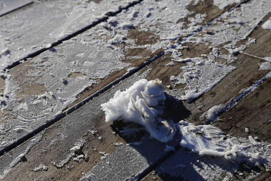 "Đốn tim" vẻ đẹp lung linh của băng giá trên đỉnh Fansipan - 20