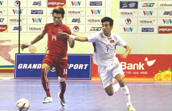 Sốc, Futsal Việt Nam thua cả Myanmar - 3