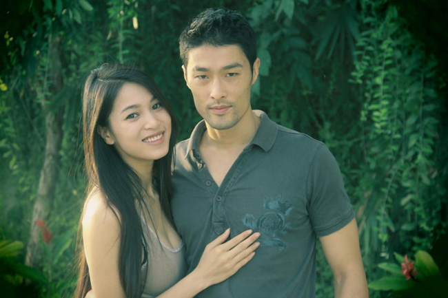Bộ phim Bụi đời Chợ Lớn đã kết nối tình duyên giữa cô và Johnny Trí Nguyễn.