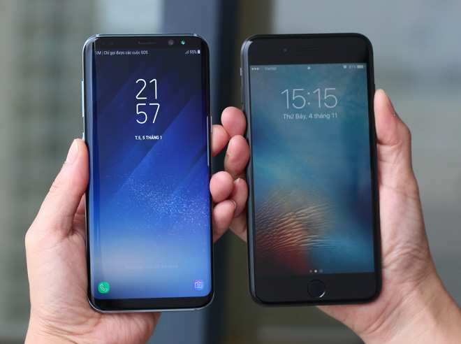 Kỳ phùng địch thủ: Chọn Galaxy S8+ hay iPhone 7 Plus? - 1