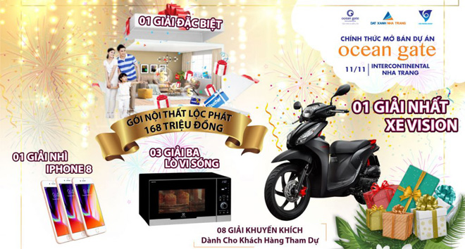 Mở bán chính thức Ocean Gate Nha Trang: Tưng bừng quà tặng - 1