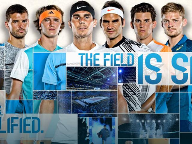 Kết quả phân nhánh tennis ”bát hùng” ATP Finals 2017