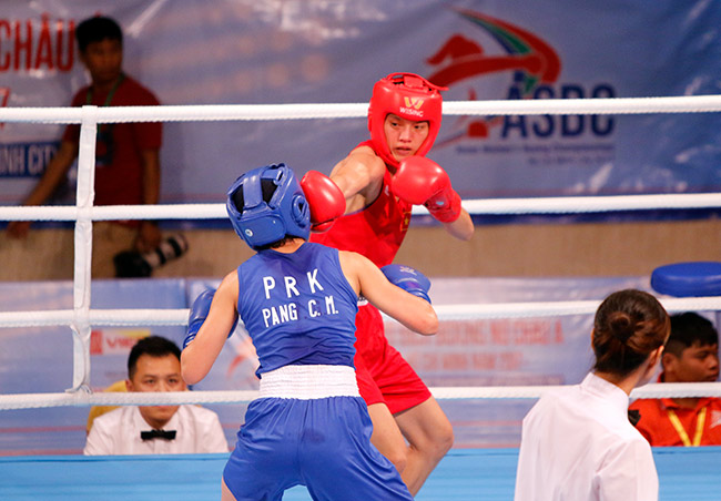 Người đẹp boxing Việt Nam vô địch châu Á sau trận kịch chiến - 1