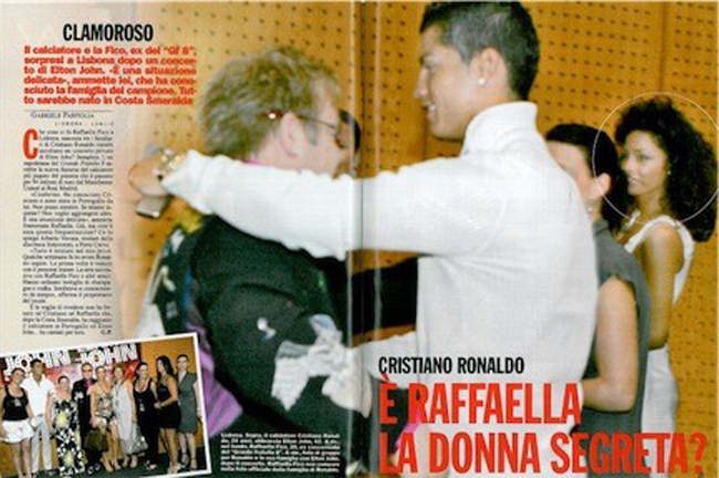 Giữa CR7 và siêu mẫu này có quãng thời gian qua lại với nhau. Phóng viên ảnh từng chụp được hình Ronaldo đưa Fico tới tham dự buổi biển diễn ca nhạc của Elton John thời còn mặn nồng.