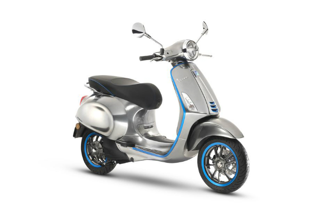 Xe ga điện siêu hiệu suất Vespa chạy 100 km/lần sạc sắp lên kệ - 1