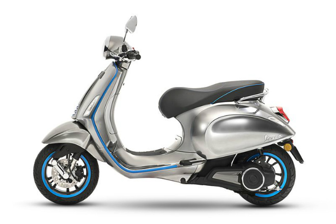 Xe ga điện siêu hiệu suất Vespa chạy 100 km/lần sạc sắp lên kệ - 8