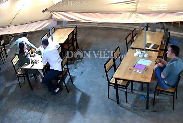 Clip:Khách nước ngoài bị cướp ngay tại bàn ăn ở khu du lịch Hạ Long - 1