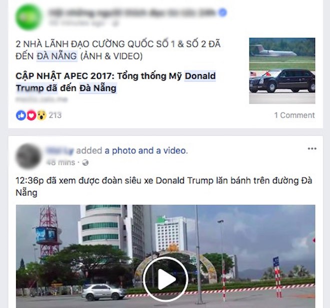 Dân mạng "đua nhau" chia sẻ ảnh TT Donald Trump ở Đà Nẵng - 6