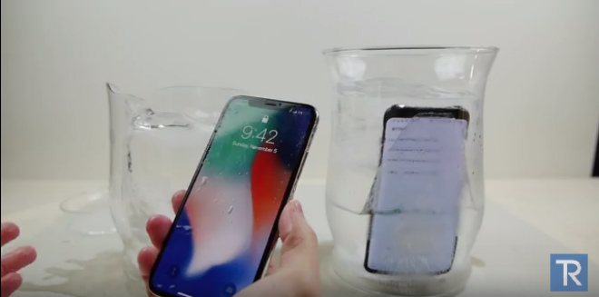 BẤT NGỜ: iPhone X “chết sặc”, Galaxy S8 vẫn sống trong nước lạnh - 5