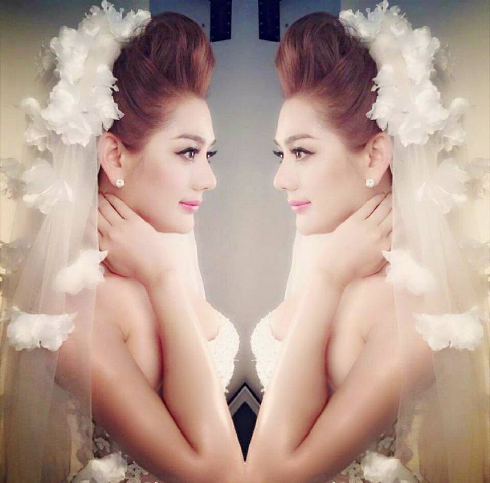 Lộ clip thử váy cưới siêu lung linh của Lâm Khánh Chi &#34;đốn tim&#34; fan - 1