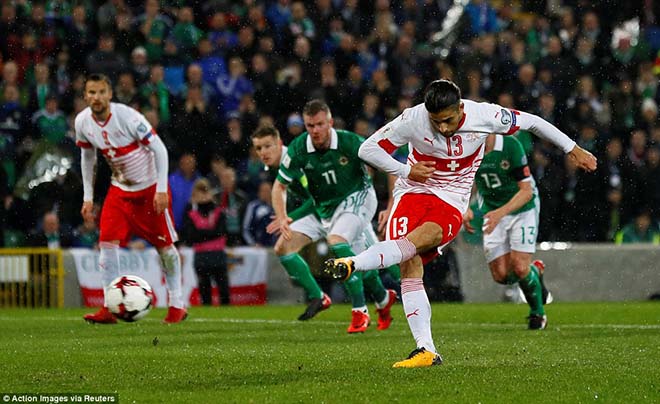 Bắc Ireland - Thụy Sỹ: Sai lầm chết người & quả 11m định mệnh (play-off World Cup 2018) - 1