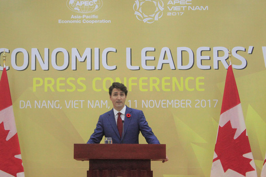 Thủ tướng Canada bất ngờ mở lời về TPP tại Đà Nẵng - 1