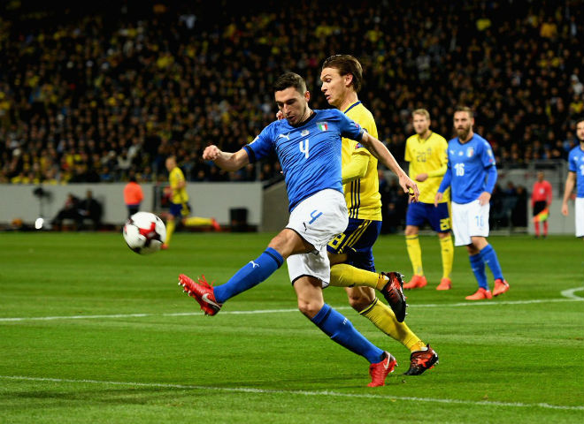 Thụy Điển - Italia: Đòn kết liễu lạnh lùng (play-off World Cup 2018) - 1