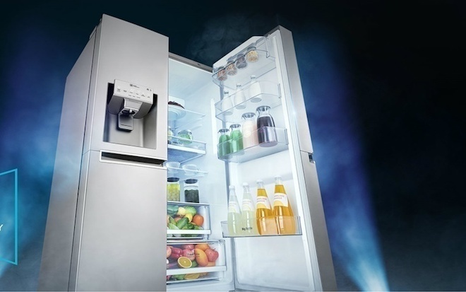 LG giới thiệu tủ lạnh mới có thêm luồng lạnh từ cánh cửa - 1