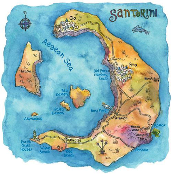 Santorini - Những điều nhất định phải biết về &#34;hòn đảo của các thiên thần&#34; - 4