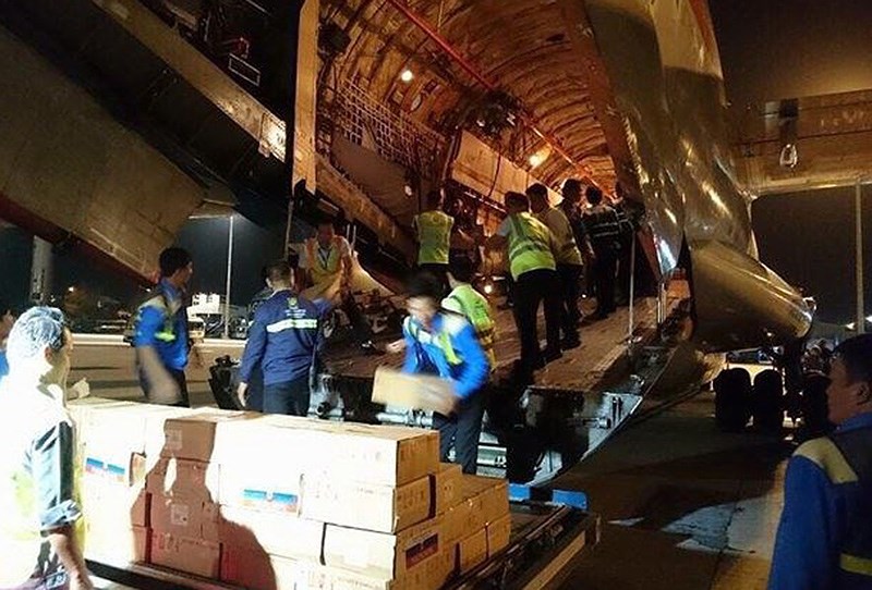 Khánh Hòa phân bổ 40 tấn hàng Nga viện trợ bão số 12 - 1