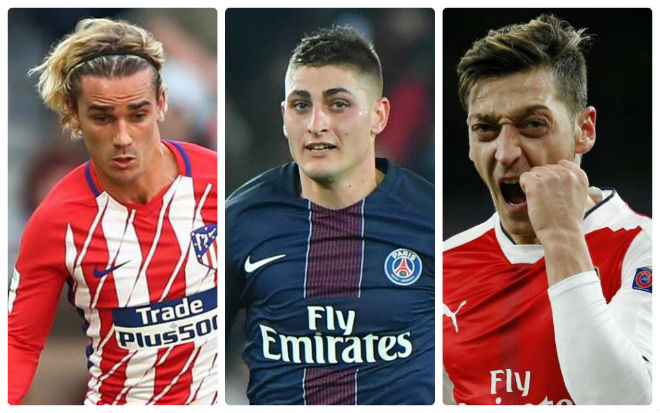 MU - Mourinho mơ siêu đội hình: Griezmann, Ozil, Verratti cùng đổ bộ - 2