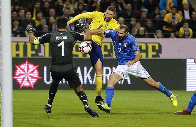 Italia - Thụy Điển: Lời nguyền Ibrahimovic & điểm tựa Lindelof - 1