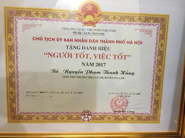 Xúc động tình yêu của cô giáo xinh đẹp bị ung thư dành tặng học trò khi 20/11 đến gần - 3