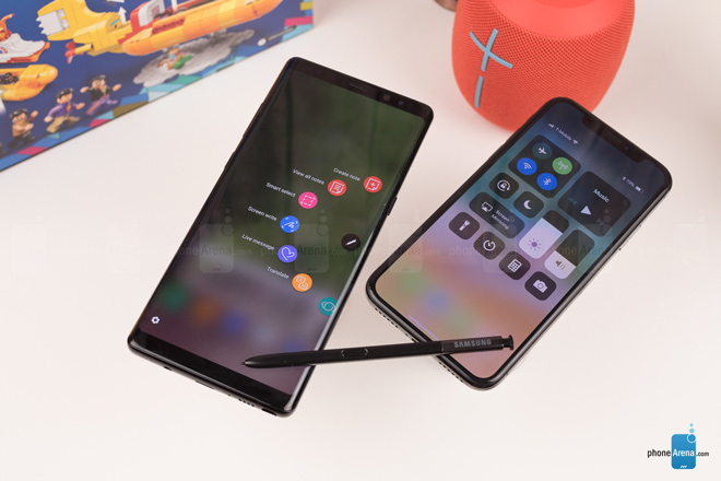 So sánh iPhone X với Galaxy Note 8: &#34;Cuộc chạm trán nảy lửa&#34; - 5