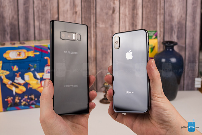 So sánh iPhone X với Galaxy Note 8: &#34;Cuộc chạm trán nảy lửa&#34; - 14