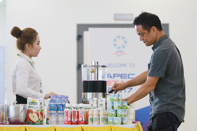 Hơn nửa triệu sản phẩm Vinamilk được chọn phục vụ hội nghị APEC - 4