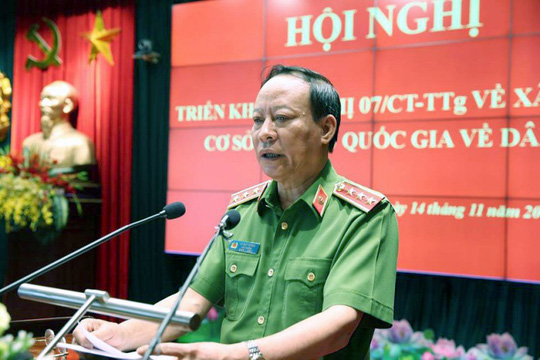Thượng tướng Lê Quý Vương nói về cấp mã số định danh cá nhân - 1
