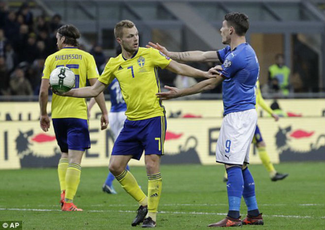 Italia - Thụy Điển: Bi kịch trọng tài, nghẹt thở phút cuối - 1