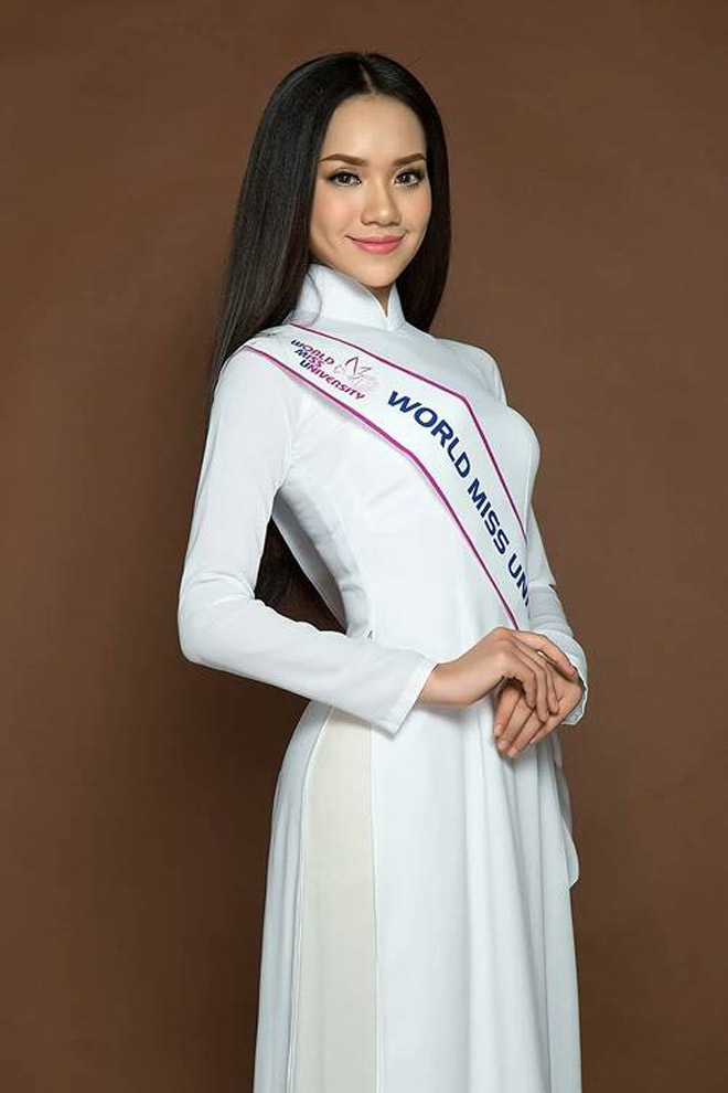 Vẻ nóng bỏng của nữ sinh đại diện Việt Nam tham dự Hoa khôi thế giới - 3