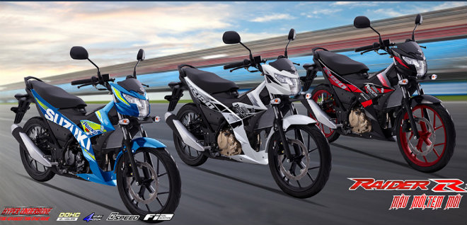 Quyết đấu Yamaha Exciter, Suzuki Raider ra màu mới - 8