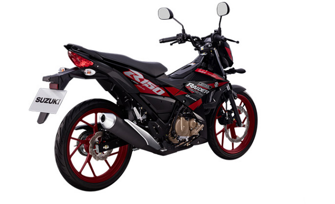 Quyết đấu Yamaha Exciter, Suzuki Raider ra màu mới - 4