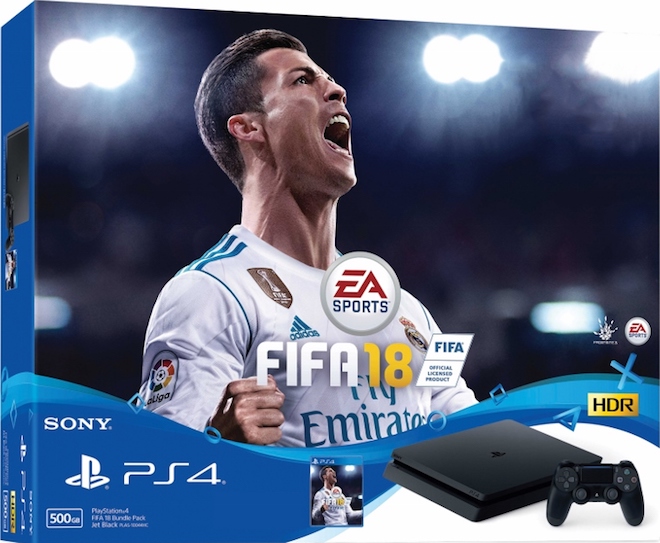 Sony công bố bộ sản phẩm FIFA18 đi kèm máy chơi game PS4 và PS4 Pro - 1
