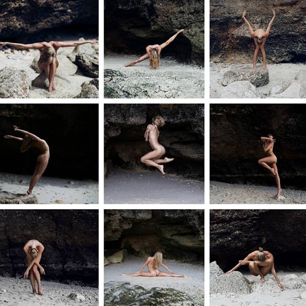 Những hình ảnh tập yoga khỏa thân khiến người xem không dám thở mạnh - 1