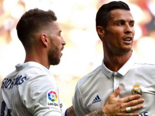 Đấu derby Madrid: Ronaldo “gây chiến” Ramos, Real đại loạn